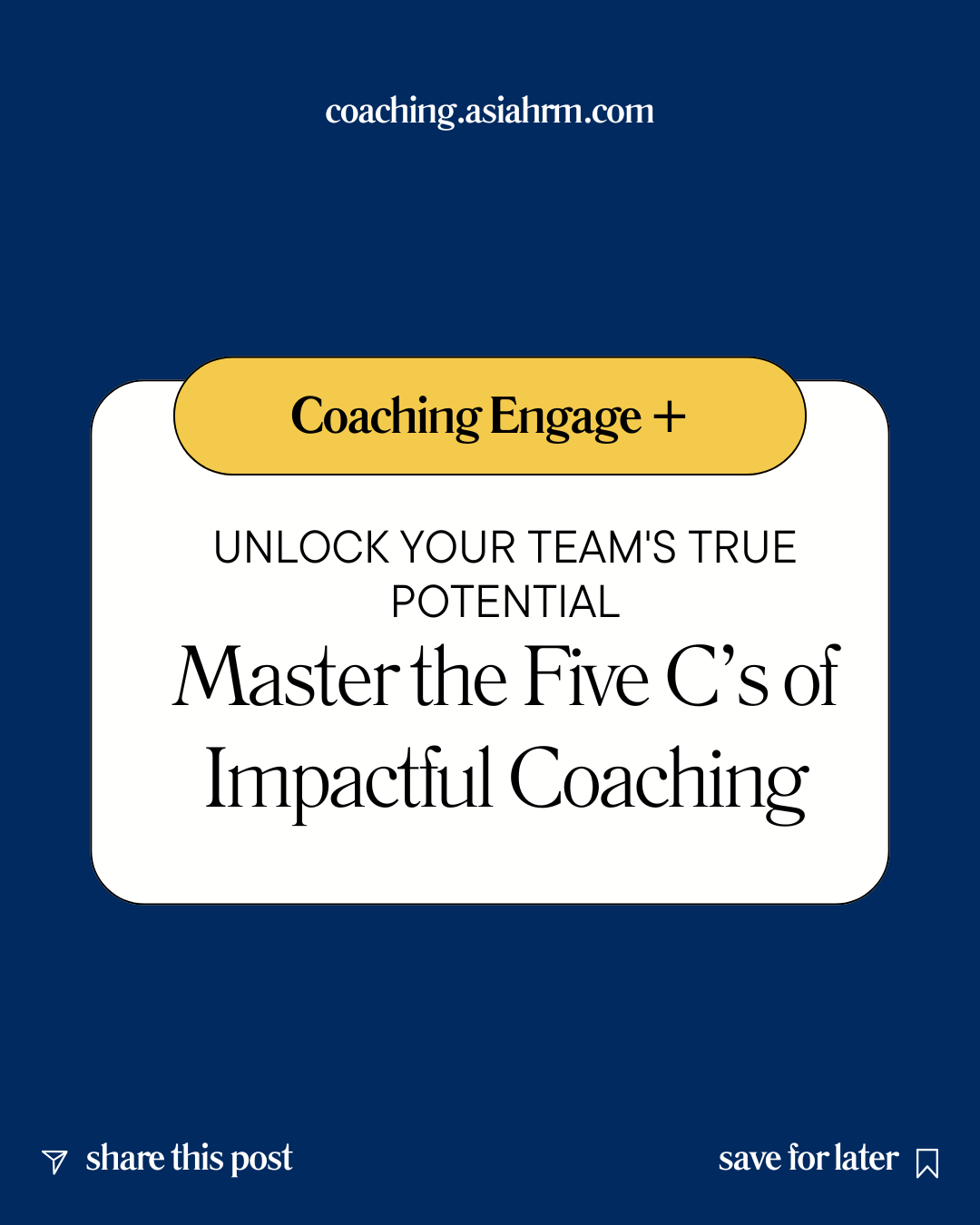 effective coaching conversations | Master the Five C’s of Impactful Coaching
