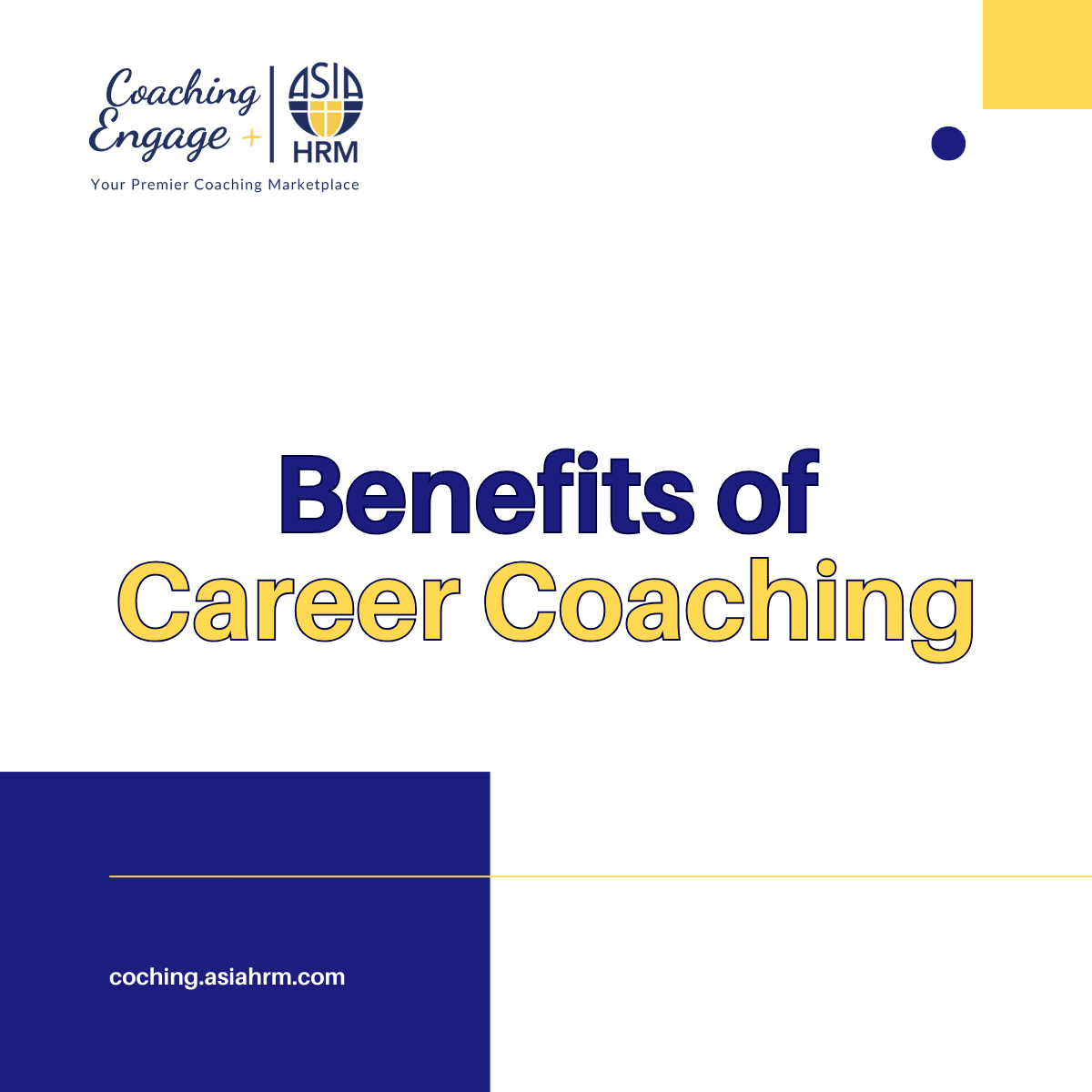 Benefits of career coaching.